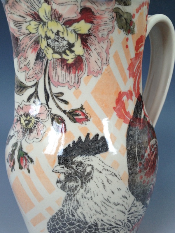 rooster-pitcher-detail